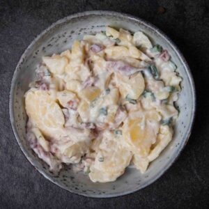 Bourgondische aardappel salade