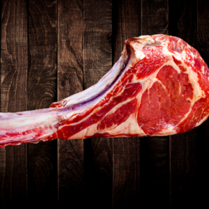 Ierse tomahawk ongeveer 1 kg